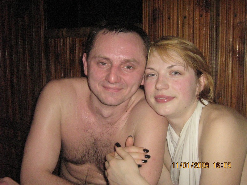 Пухлые русские муж и жена 