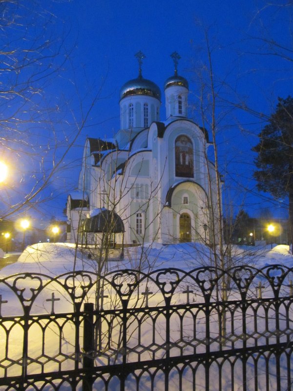 Храм Саровского Хабаровск